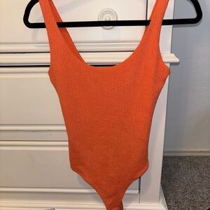 H&M Bright Orange Women's Bodysuit